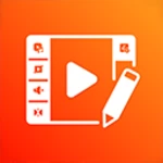 Logo of Video Editor android Application 